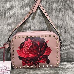 NEW Valentino Crossbody Camera Bag